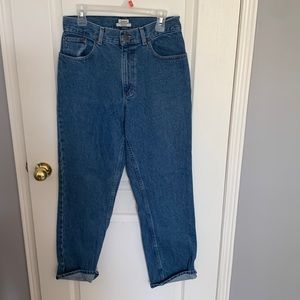 Vintage LL Bean high rise jeans